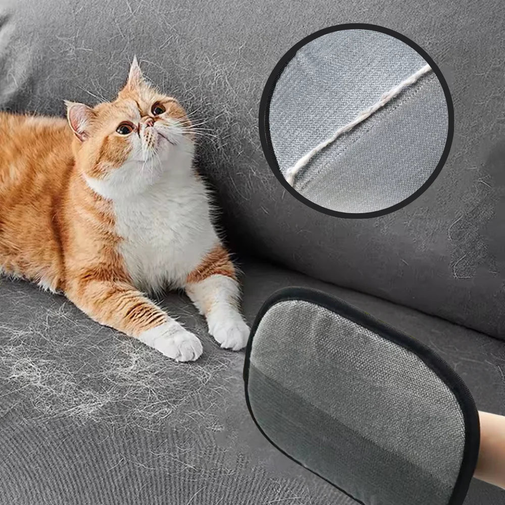 CleanFur™ – Tierhaar-Entfernungshandschuh für Hunde & Katzen